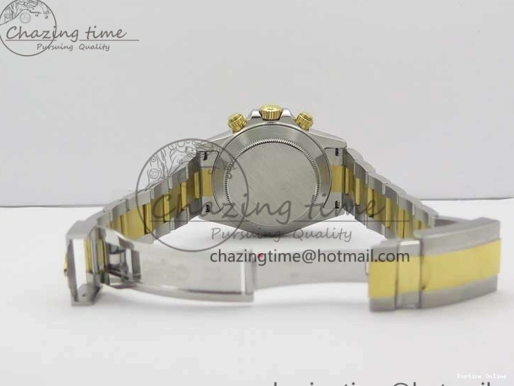 0225 Tailored Daytona 116509 SS YG BLF Best Edition Gay MOP Dial on SS YG Bracelet A 2977